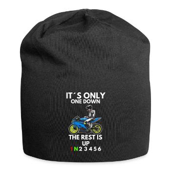 Motorcycle Lifestyle / Motorcycle / Motorcycle biker - Jersey Beanie - black - Front