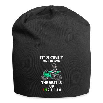 Motorcycle Lifestyle / Motorcycle / Motorcycle biker - Jersey Beanie - black - Front