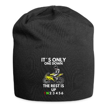 Motorcycle Lifestyle / Motorcycle / Motorcycle biker - Jersey Beanie - black - Front