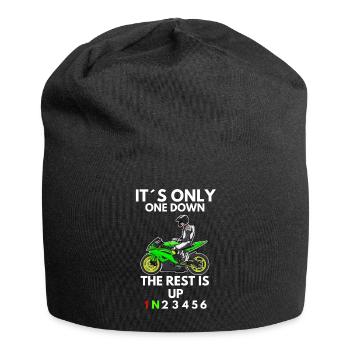 Motorcycle Lifestyle / Motorcycle / Motorcycle biker - Jersey Beanie - black - Front