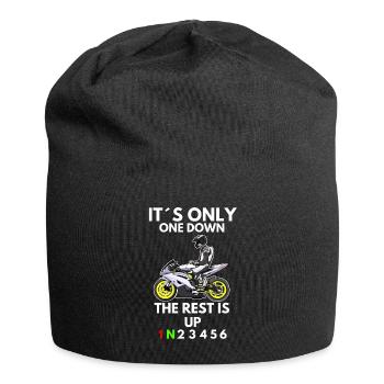 Motorcycle Lifestyle / Motorcycle / Motorcycle biker - Jersey Beanie - black - Front