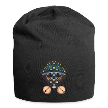 Banjo Shirts For Men Bluegrass Appalachia Folk - Jersey Beanie - black - Front
