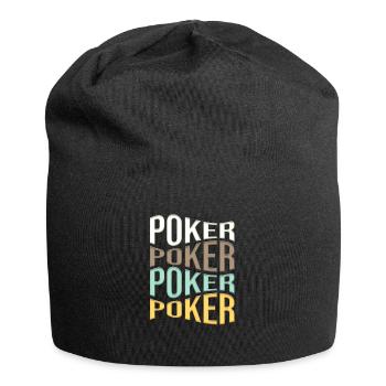 poker - Jersey Beanie - black - Front