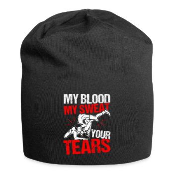 Lutte Lutte Cadeau de lutteur lutteur - Bonnet en jersey - noir - Devant