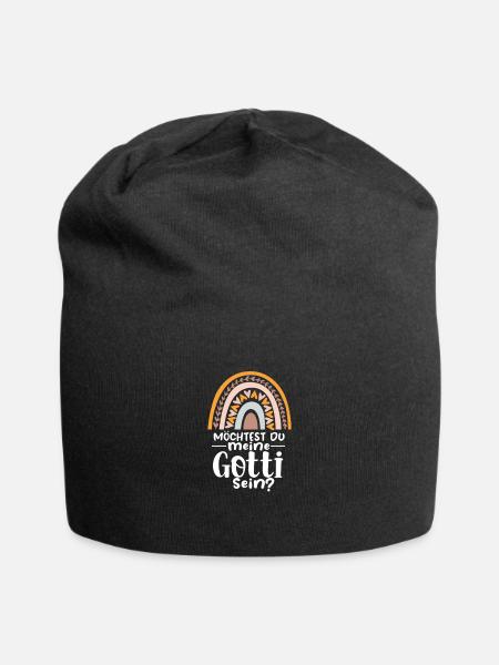 Patin - Jersey-Beanie - Schwarz