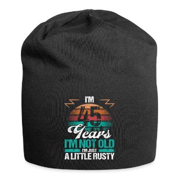 45 Birthday Idea Funny Im not old Humor Year Old45 - Jersey-Beanie - Schwarz - Vorne
