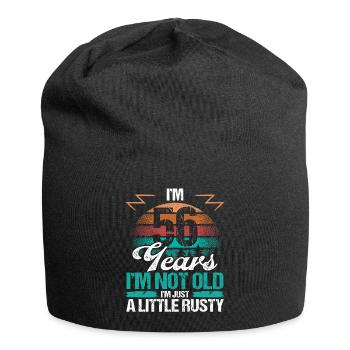 56 Birthday Idea Funny Im not old Humor Year Old56 - Jersey-Beanie - Schwarz - Vorne