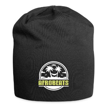 Afrobeats urlaub afrika stolz - Jersey-Beanie - Schwarz - Vorne