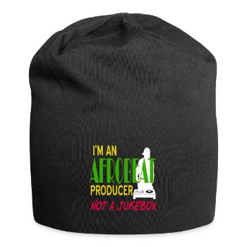 Im an Afrobeat Producer not a Jukebox - Jersey Beanie - black - Front