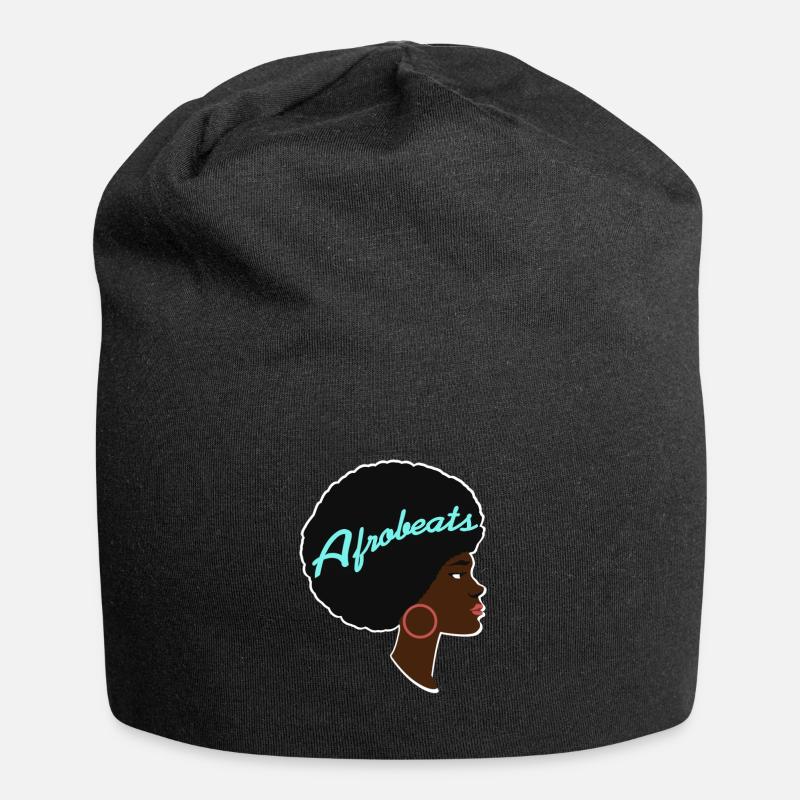 Pride Arobeats Black history music - Jersey Beanie - black