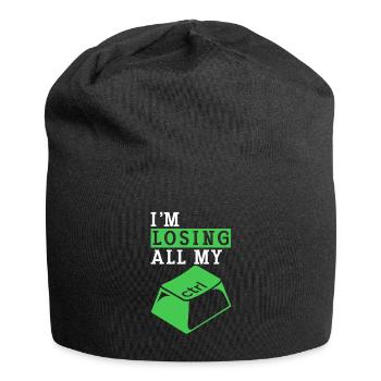 Cyber Security Computer Key Software Engineer - Jersey Beanie - black - Front