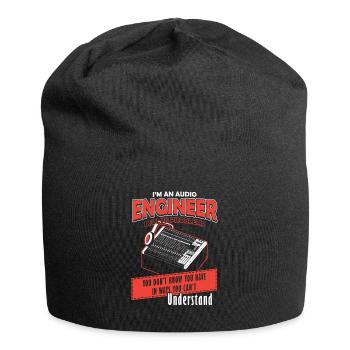 Audio Engineer Solve Problem Tontechniker - Jersey-Beanie - Schwarz - Vorne