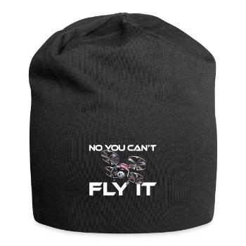 Drone No You can't fly it - Jersey Beanie - black - Front