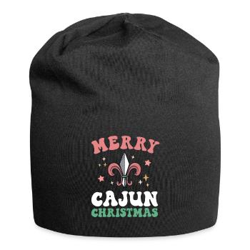 Frohe Cajun Weihnachten Süd-Louisiana Weihnachten Neu - Jersey-Beanie - Schwarz - Vorne