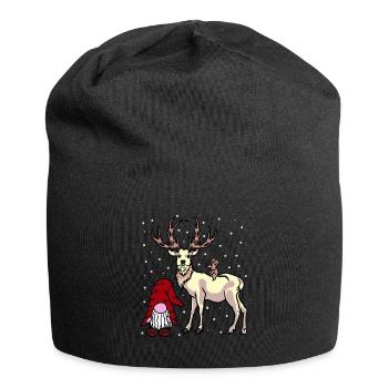 Nikolaus Xmas Weihnachten Fantasy Christmas Kind - Jersey-Beanie - Schwarz - Vorne