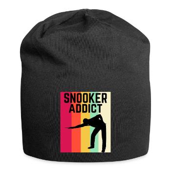 Snooker Addict Snooker Fan Colourful Snooker Lover - Jersey Beanie - black - Front