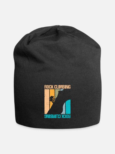 Rock Climbing - Jersey-Beanie - Schwarz