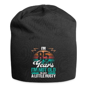 85 Idée d’anniversaire Drôle Je ne suis pas vieux Humour Année - Bonnet en jersey - noir - Devant