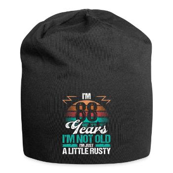 88 Idée d’anniversaire Drôle Je ne suis pas vieux Humour Année - Bonnet en jersey - noir - Devant