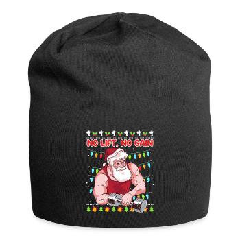 No Lift no Gain Bodybuilder - Bonnet en jersey - noir - Devant