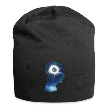 Spiritual Spirit Space Cosmos Enlightenment - Jersey Beanie - black - Front