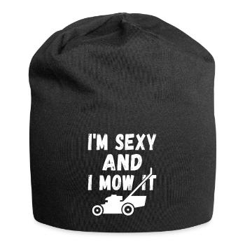 Je suis sexy et je tonds ça - Bonnet en jersey - noir - Devant