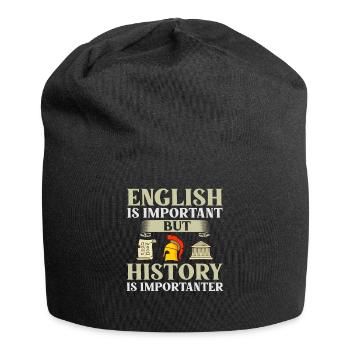 Geschichte Lehrer Lektion Professor Historiker - Jersey-Beanie - Schwarz - Vorne