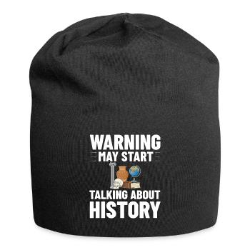 Geschichte Lehrer Lektion Professor Historiker - Jersey-Beanie - Schwarz - Vorne