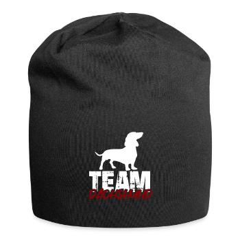 Équipe Dachshund - Bonnet en jersey - noir - Devant
