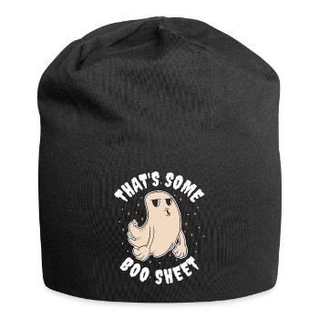 C’est un cadeau Boo Sheet Spirit - Bonnet en jersey - noir - Devant