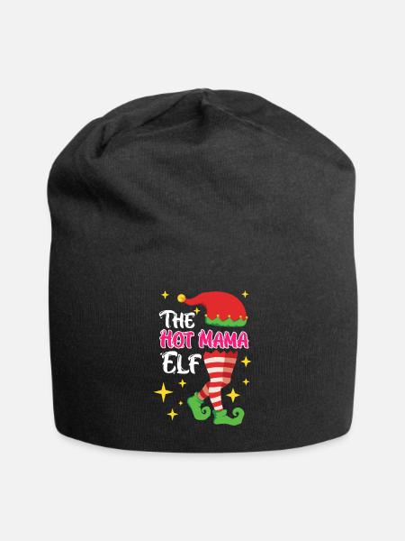 The Elf Mutter Elfe - Jersey-Beanie - Schwarz