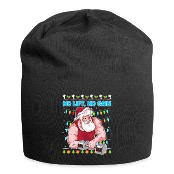 No Lift no Gain Bodybuilder - Bonnet en jersey - noir - Devant