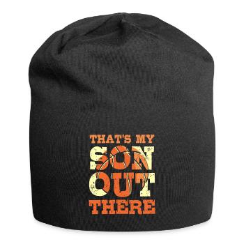 That's my son out there Basketball - Jersey-Beanie - Schwarz - Vorne