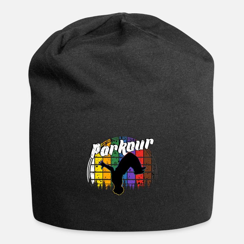 parkour - Bonnet en jersey - noir