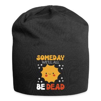 Someday We'll All Be Dead Sun Cartoon - Jersey Beanie - black - Front