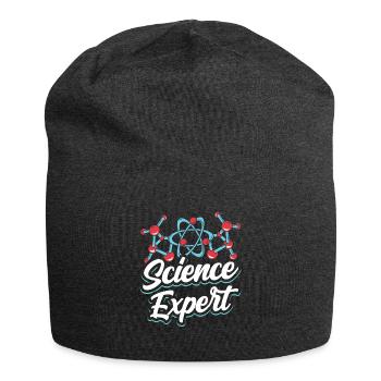 Scientific Expert Science Science - Jersey Beanie - charcoal grey - Front