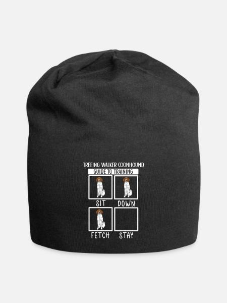 Treeing Walker Coonhound - Jersey-Beanie - Schwarz