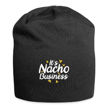 Nacho Lover Nacho Gift Mexican Food - Jersey Beanie - black - Front