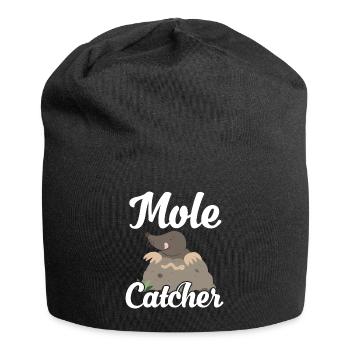 Chasseur de taupes - Bonnet en jersey - noir - Devant