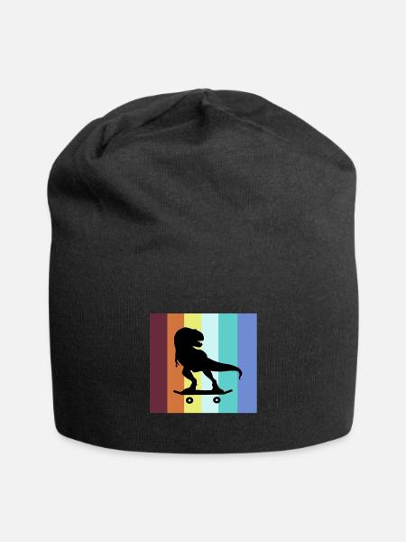 Skateboard Trex Skater Skateboard fahren - Jersey-Beanie - Schwarz