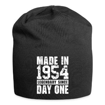 Hergestellt 1954, legendär seit dem ersten Tag - Jersey-Beanie - Schwarz - Vorne
