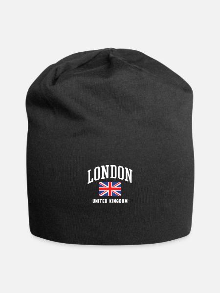 London - Jersey Beanie - black