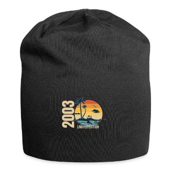 Geburtstag Limited Edition 2003 - Jersey-Beanie - Schwarz - Vorne