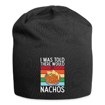 Nacho Lover Nacho Gift Mexican Food - Jersey Beanie - black - Front