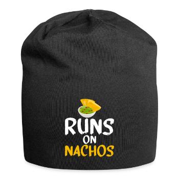 Nacho Lover Nacho Gift Mexican Food - Jersey Beanie - black - Front