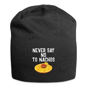 Nacho Lover Nacho Gift Mexican Food - Jersey Beanie - black - Front