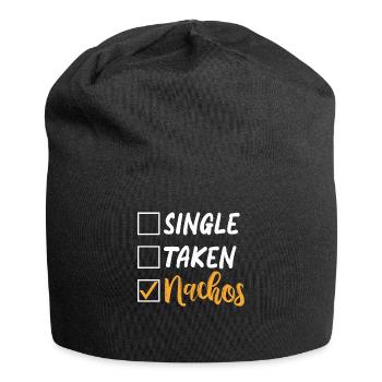 Nacho Lover Nacho Gift Mexican Food - Jersey Beanie - black - Front