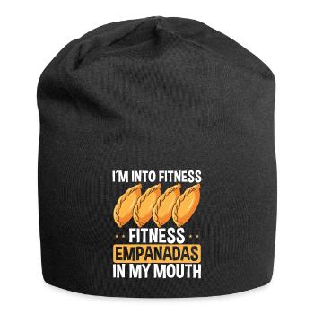 Empada Lover Im into fitness Empanadas ColombiaEmp - Jersey-Beanie - Schwarz - Vorne