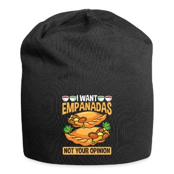 Empada Lover I want Empanadas Maker Colombia - Jersey-Beanie - Schwarz - Vorne