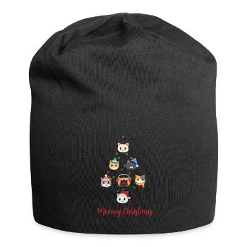 Pyjamas Noël - Bonnet en jersey - noir - Devant